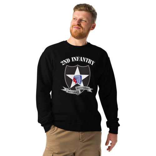 2nd Infantry Veteran Crew neck sweatshirt
