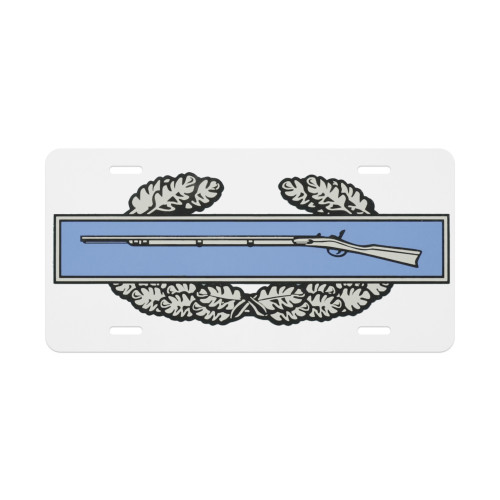 Combat Infantry Badge (CIB) Vanity license plate