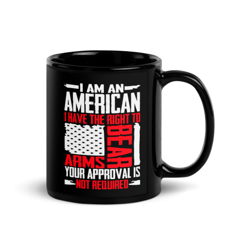 I Have the Right to Bear Black Glossy Mug I Have the Right to Bear Black Glossy Mug