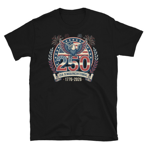 United States Semiquincentennial Short-Sleeve Unisex T-Shirt