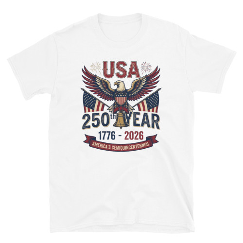 USA 250th Year Short-Sleeve Unisex T-Shirt