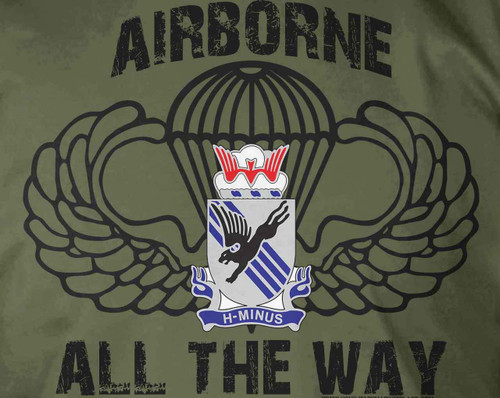 505th PIR Airborne All The Way T-Shirt