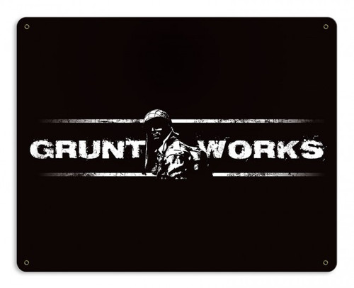 Gruntworks Metal Wall Sign (15X12)