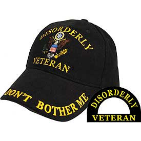 Disorderly Veteran Baseball Cap