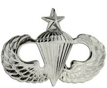 Mini Senior Airborne Parachutist Jump Wing Badge (1X1)