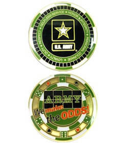 US Army "We Make The Odds" Challenge Coin