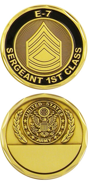 US Army Sergeant First Class Challenge Coin