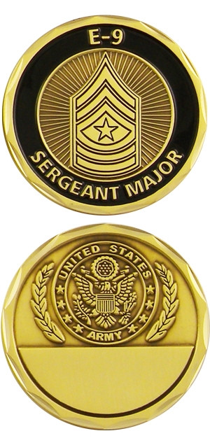 US Army Sergeant Major Challenge Coin