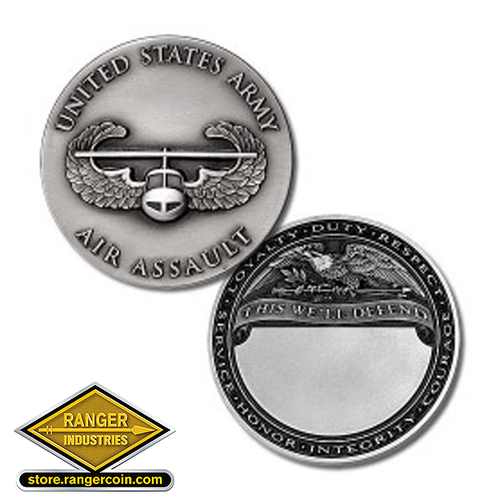 US Army Air Assault Badge Challenge Coin