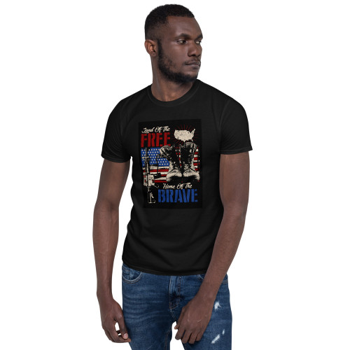 Home of the Free (Color) Short-Sleeve Unisex T-Shirt