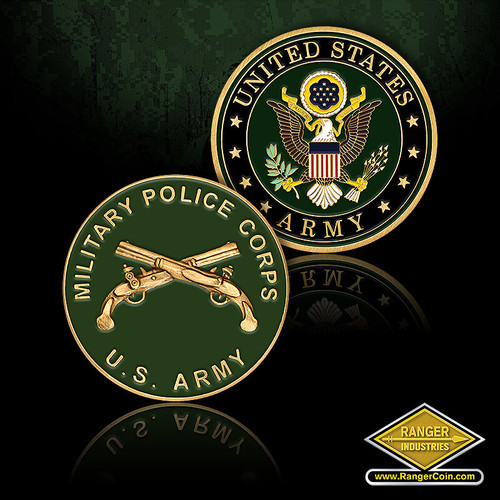U.S. Army Military Police Challenge Coin