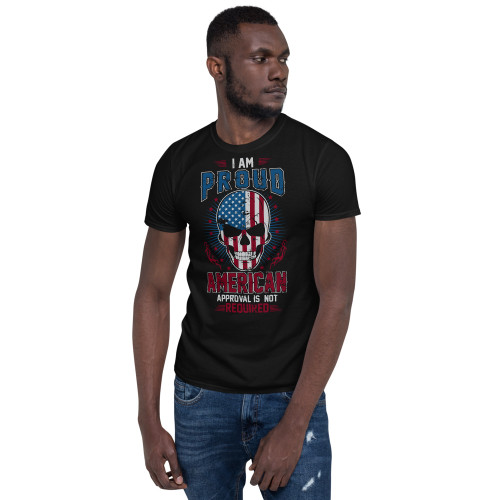 Proud American Short-Sleeve Unisex T-Shirt