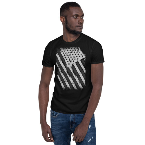 My Flag (grey scale) Short-Sleeve Unisex T-Shirt