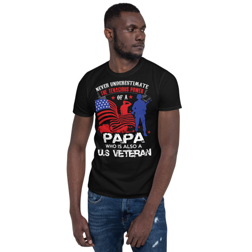 Papa Veteran Short-Sleeve Unisex T-Shirt