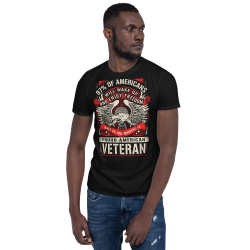 Only 3% Will Defend Short-Sleeve Unisex T-Shirt