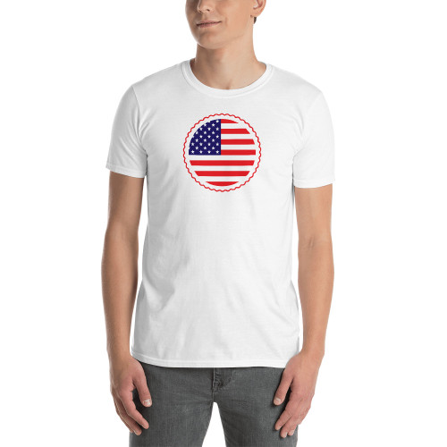 U.S. Flag Seal Short-Sleeve Unisex T-Shirt