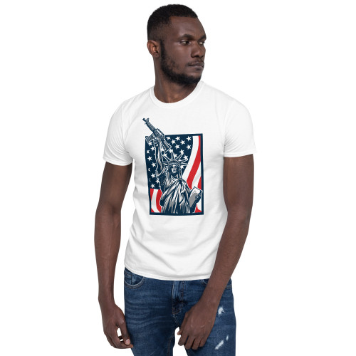 Armed Liberty (Version 1) Short-Sleeve Unisex T-Shirt