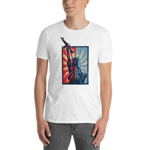 Armed Liberty (Version 2) Short-Sleeve Unisex T-Shirt