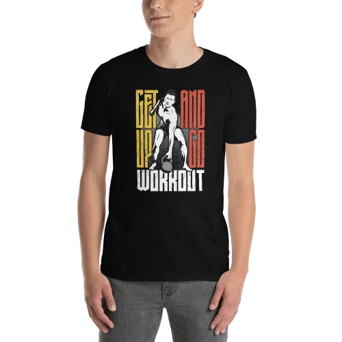 Get Up and Go Short-Sleeve Unisex T-Shirt