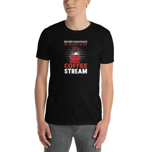 Coffee Stream Short-Sleeve Unisex T-Shirt