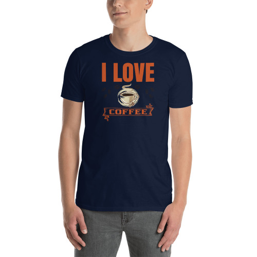 I Love Coffee Short-Sleeve Unisex T-Shirt