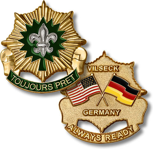 2nd Cavalry Regiment - Vilseck, Germany Challenge Coin