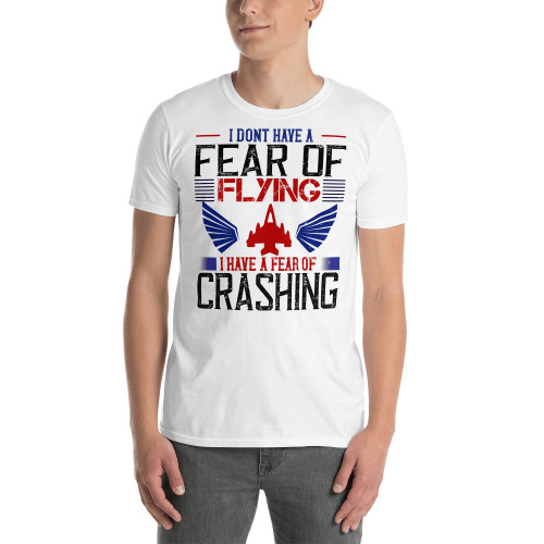Fear of Crashing Short-Sleeve Unisex T-Shirt