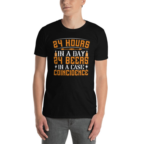 24 Hours 24 Beers Short-Sleeve Unisex T-Shirt