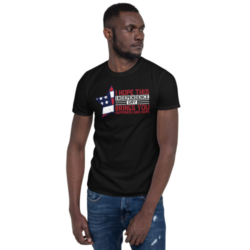 Independence Day (Happiness and Hope) Short-Sleeve Unisex T-Shirt