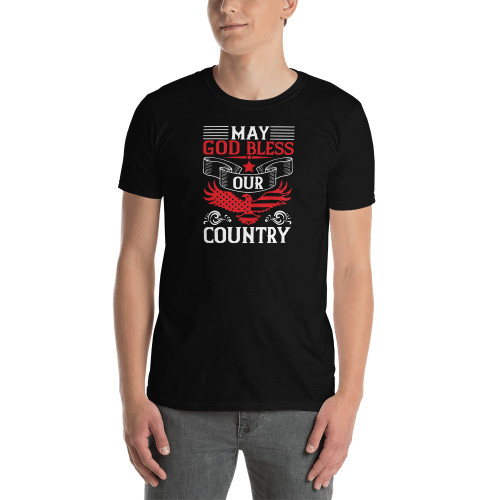 May God Bless America Short-Sleeve Unisex T-Shirt
