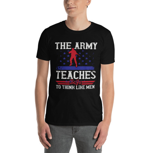 The Army Teaches Boys Short-Sleeve Unisex T-Shirt