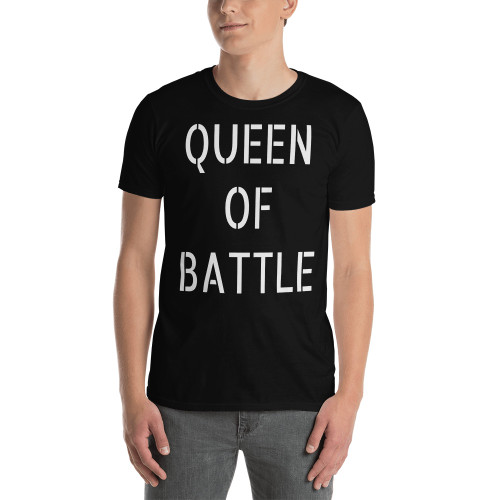 Queen of Battle (Text) Short-Sleeve Unisex T-Shirt