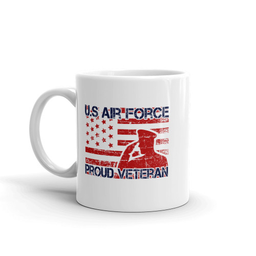 US Air Force Proud Veteran Mug