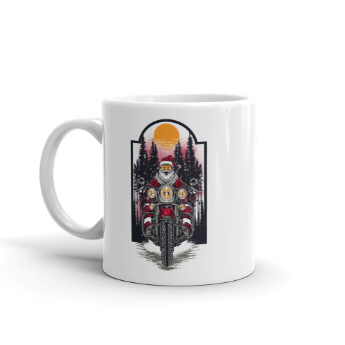 Santa Cycle Mug