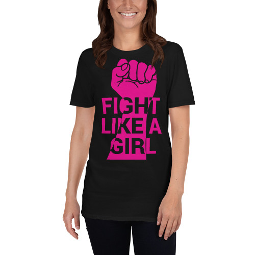 Fight Like A Girl (Option 2) Short-Sleeve Unisex T-Shirt