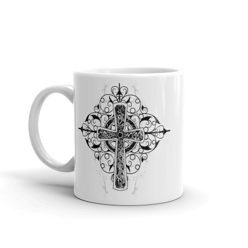 Cross Design Mug