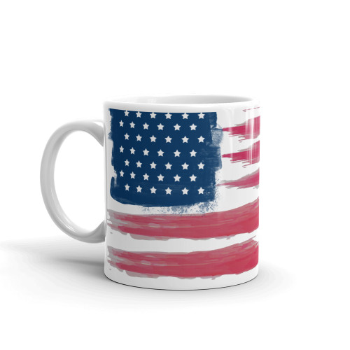 Painted Flag Mug