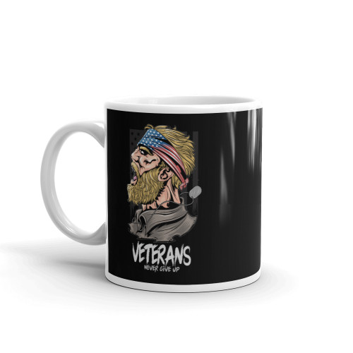 Veterans Never Give Up Mug