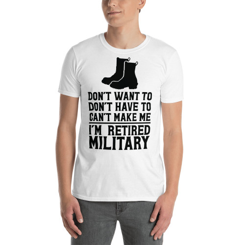 Dont Want To (Retired) Short-Sleeve Unisex T-Shirt