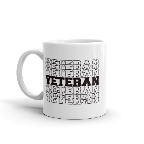 Veteran (Stacked) Mug