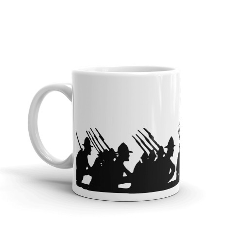 Marching into Battle Mug