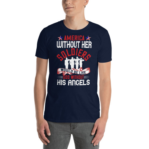 America Without Her Soldiers...Short-Sleeve Unisex T-Shirt