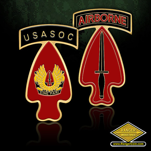 U.S. Army Special Operations Command Challenge Coin
