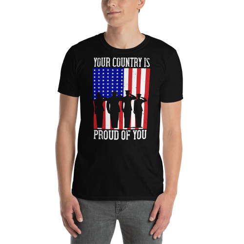Your Country is Proud of You Short-Sleeve Unisex T-Shirt
