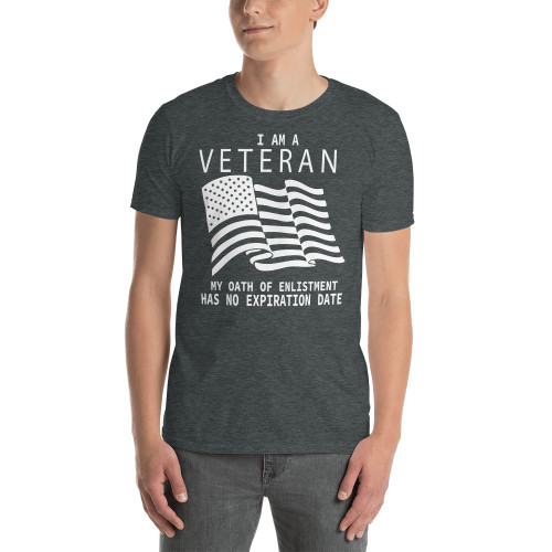 Oath Doesnt Expire (Veteran) Short-Sleeve Unisex T-Shirt