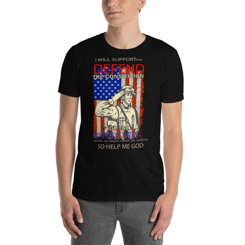 I Will Support and Defend Short-Sleeve Unisex T-Shirt