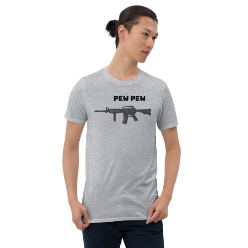 Pew Pew Short-Sleeve Unisex T-Shirt