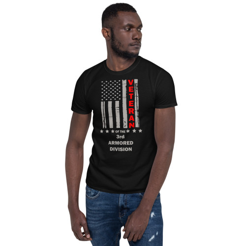VETERAN OF THE 3RD ARMORED DIVISION Short-Sleeve Unisex T-Shirt