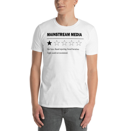 Mainstream Media Review Short-Sleeve Unisex T-Shirt