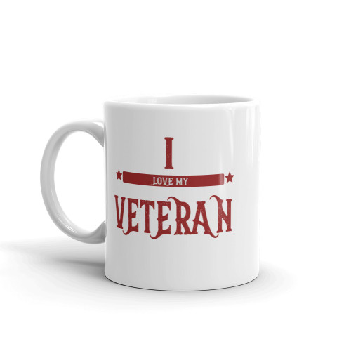 I Love My Veteran Mug